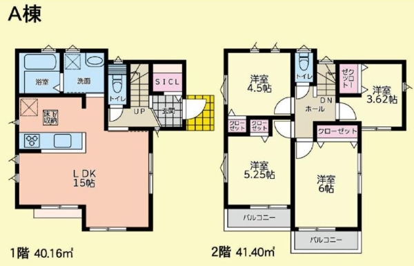 横浜市戸塚区平戸町　新築戸建　全２棟　A号棟