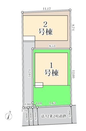 大和市南林間7丁目　新築分譲住宅　1号棟