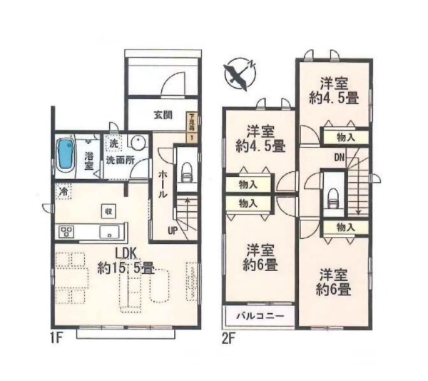 相模原市南区御園5丁目 新築分譲住宅 A号棟