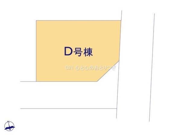 座間市西栗原2丁目　新築分譲住宅　D号棟