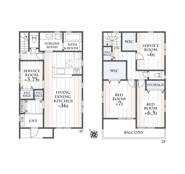 座間市相模が丘2丁目　新築分譲住宅　2号棟