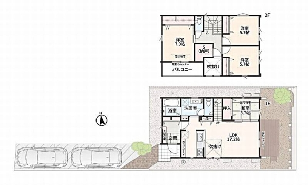 綾瀬市深谷中2丁目　戸建　I期　16号棟