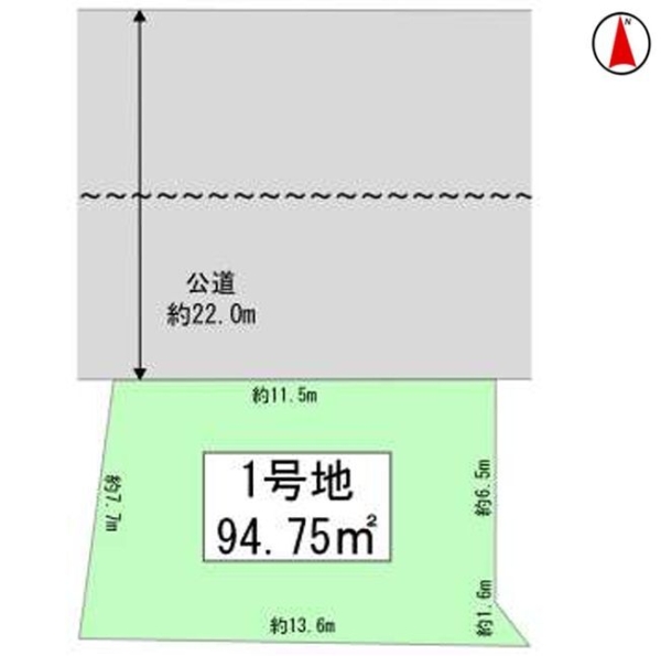横浜市泉区上飯田町　土地