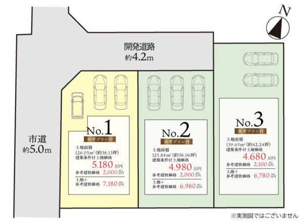 大和市中央林間西5丁目　建築条件付き売地　No1