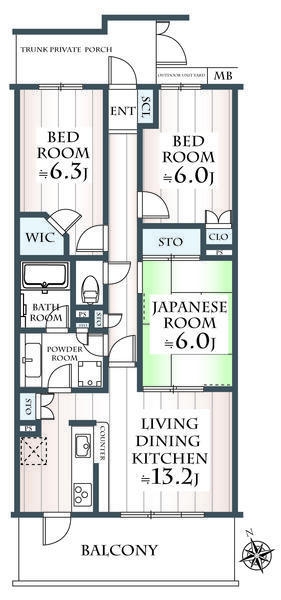 藤和ライブタウン大和桜ヶ丘弐番館