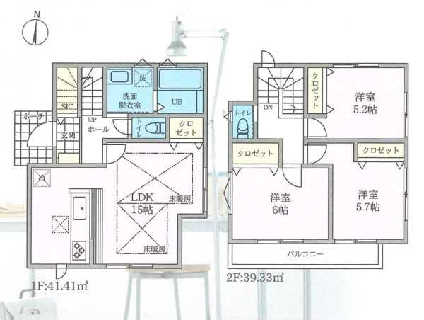 横浜市瀬谷区下瀬谷2丁目　新築戸建　全2棟　4号棟