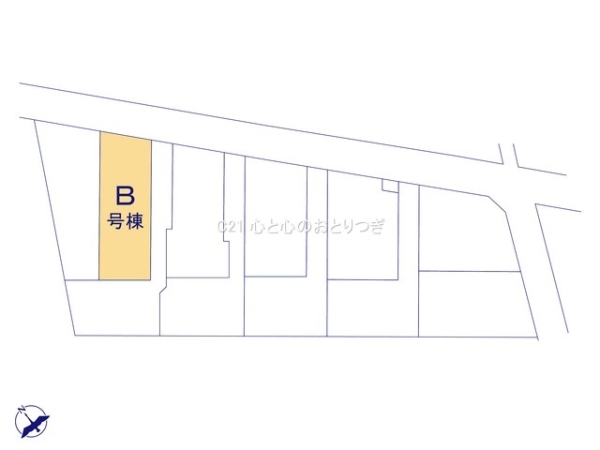 相模原市南区西大沼3丁目2工区　新築分譲住宅　B号棟