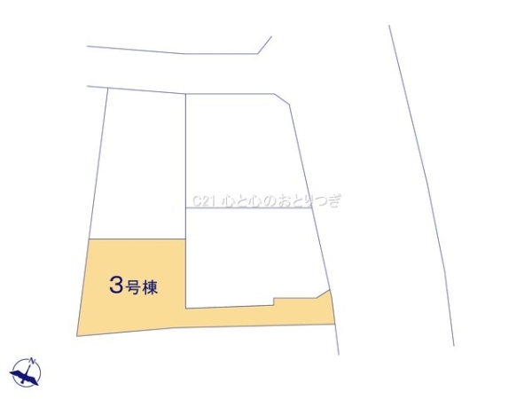 相模原市中央区田名　新築分譲住宅　3号棟