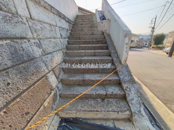 横浜市青葉区市ケ尾町　建築条件なし売地