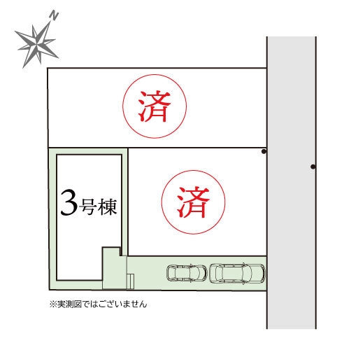 大和市南林間8丁目8期　新築分譲住宅　3号棟