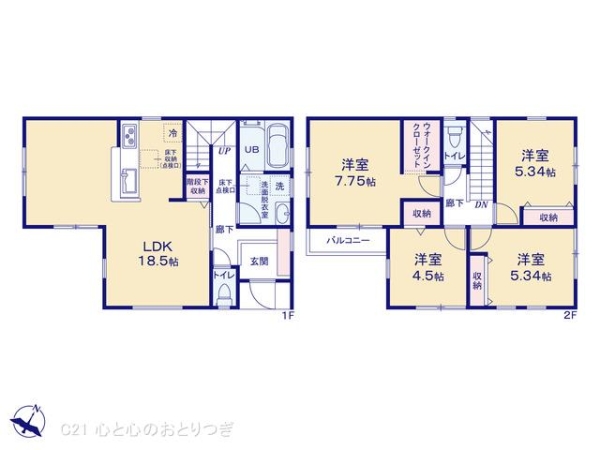 大和市福田　新築分譲住宅　9号棟