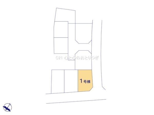 大和市代官2丁目　新築分譲住宅　1号棟