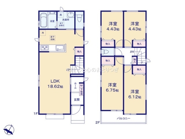 相模原市南区相模台7丁目　新築分譲住宅　C号棟