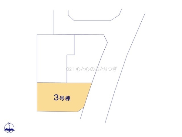 座間市立野台3丁目2期　新築分譲住宅　3号棟