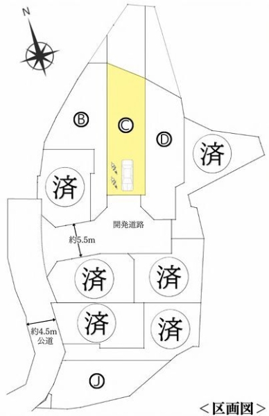 横浜市戸塚区平戸町　新築戸建　全10棟　C号棟