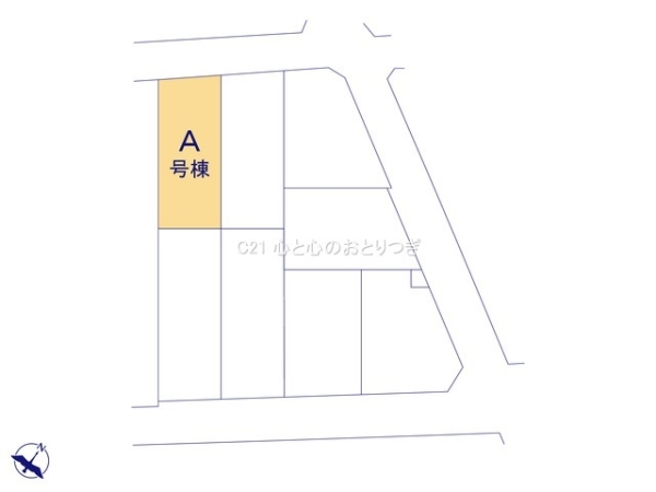 座間市ひばりが丘2丁目　新築分譲住宅　A号棟