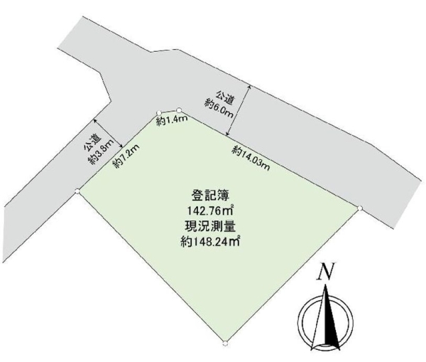 横浜市戸塚区原宿２丁目　土地