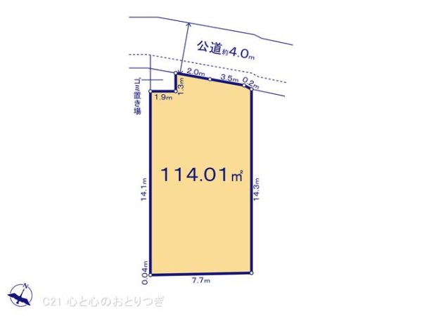 相模原市南区上鶴間2丁目3期　建築条件付き売地　宅地10