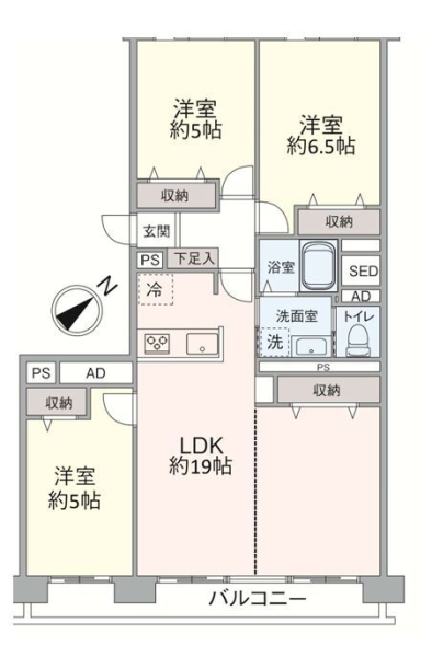 県ドリームハイツ18号棟
