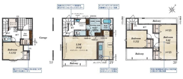 相模原市南区東林間1丁目　新築分譲住宅