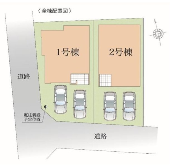 横浜市瀬谷区宮沢２丁目　新築戸建全2棟　2号棟