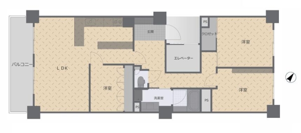 ルネ東林間Ｃ棟