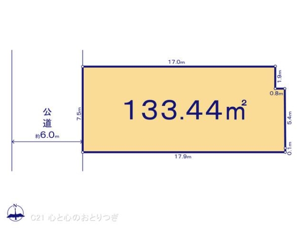 大和市渋谷5丁目2期　建築条件付き売地　宅地1