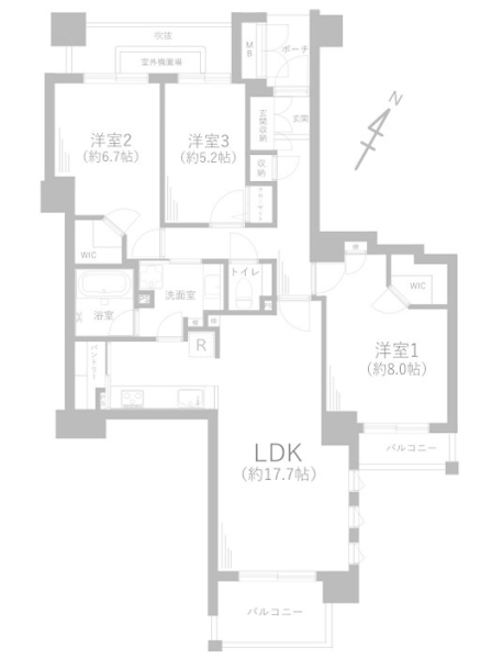 サンクタス横浜二俣川