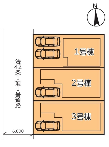 横浜市戸塚区上矢部町　新築戸建　全3棟　1号棟