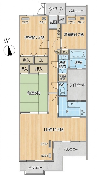 ライオンズヒルズ町田弐番館