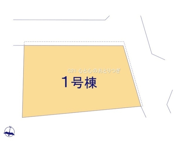 相模原市中央区淵野辺本町5丁目2期　新築分譲住宅　1号棟