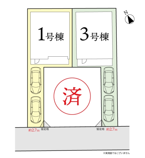 相模原市南区相南1丁目第12　新築分譲住宅　1号棟
