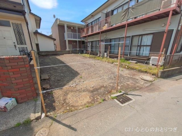 大和市上和田　建築条件なし売地