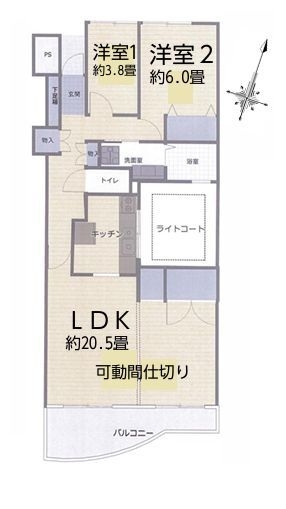 ハイネスアミティ鶴間壱番館