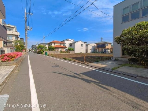 相模原市中央区矢部2丁目　建築条件なし売地　F区画