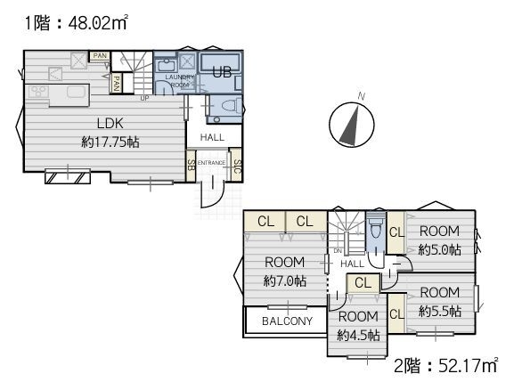 大和市西鶴間5丁目　新築分譲住宅　A号棟