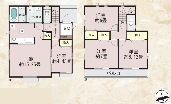 横浜市泉区中田東２丁目　新築戸建　全4棟　B号棟