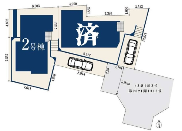 横浜市戸塚区平戸2丁目　新築戸建　全2棟　2号棟
