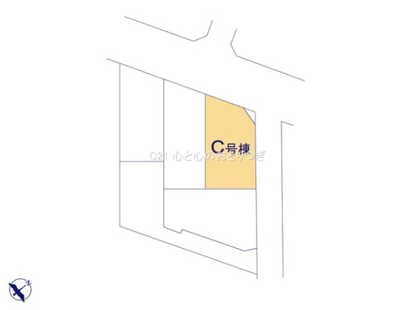 相模原市南区御園5丁目　新築分譲住宅　C号棟