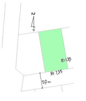 町田市成瀬が丘3丁目 建築条件なし売地