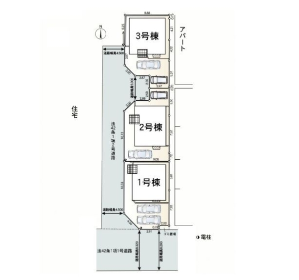 海老名市今里3丁目　新築戸建　全3棟　3号棟