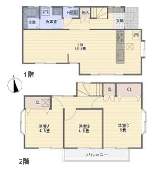 座間市四ツ谷　中古戸建