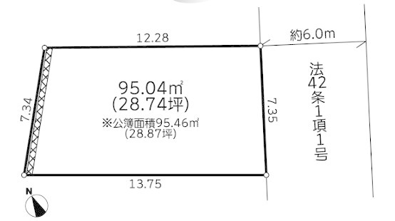 横浜市戸塚区深谷町　土地