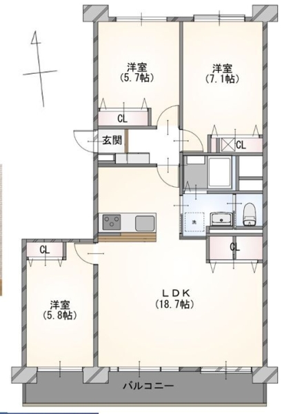 県ドリームハイツ19号棟