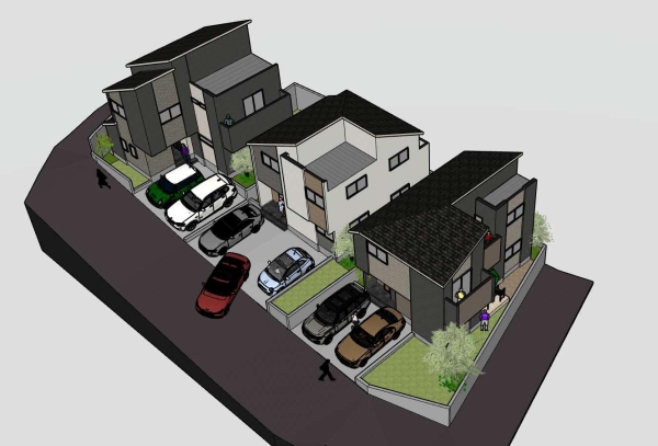 八王子市中山　新築分譲住宅　3号棟