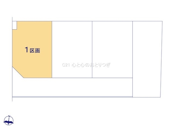 相模原市南区磯部25　1期　建築条件付き売地　1区画