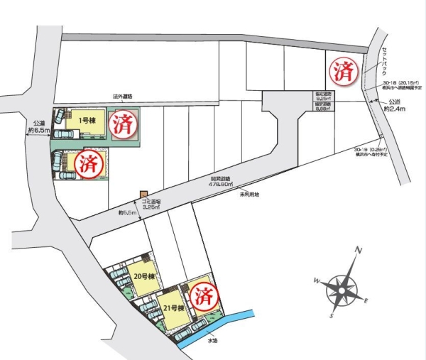 横浜市瀬谷区北新　新築戸建　全22棟　21号棟