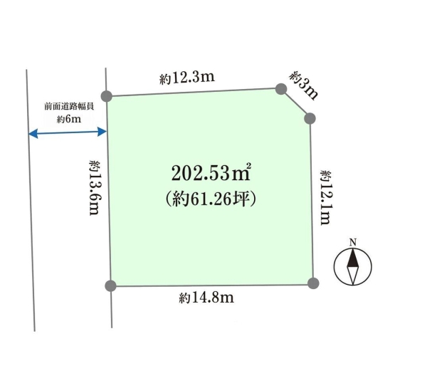 町田市つくし野１丁目の土地