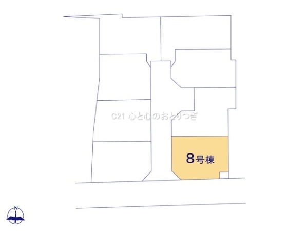 座間市座間1丁目2期　新築分譲住宅　8号棟