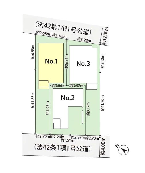 相模原市南区旭町1期　新築分譲住宅　No1